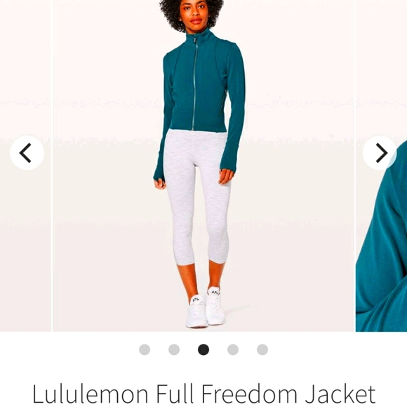 Lululemon full freedom jacket